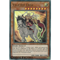 Yugioh DANE-EN087 Valkyrie Erda Ultra Rare 1st Edition NM