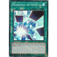 Yugioh DANE-EN099 Memories of Hope Super Rare 1st Edition NM
