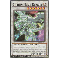 Yugioh DANE-ENSE3 Shooting Riser Dragon Super Rare NM