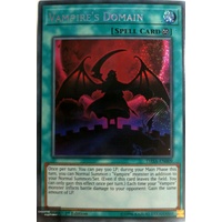 Yugioh DASA-EN009 Vampire's Domain Secret Rare 1st Edition