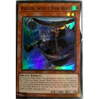 Yugioh DASA-EN015 Recon, Scout Fur Hire Super Rare 1st Edition