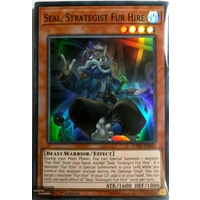Yugioh DASA-EN018 Seal, Strategist Fur Hire Super Rare 1st Edition