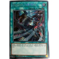 Yugioh DASA-EN025 Mayhem Fur Hire Secret Rare 1st Edition NM