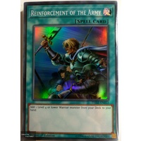 Yugioh DASA-EN053 Reinforcement of the Army Super Rare 1st Edition NM