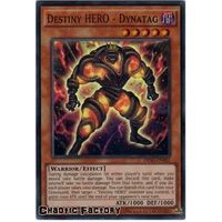 Yugioh DESO-EN002 Destiny HERO - Dynatag Super Rare 1st Edition
