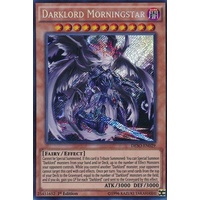 Yugioh DESO-EN029 Darklord Morningstar Secret Rare 1st Edition
