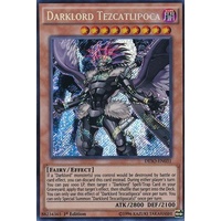 Yugioh DESO-EN031 Darklord Tezcatlipoca Secret Rare 1st Edition