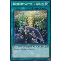 Yugioh DESO-EN034 Banishment of the Darklords Secret Rare 1st Edition