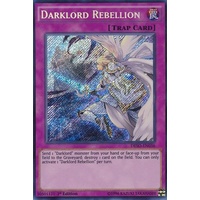 Yugioh DESO-EN036 Darklord Rebellion Secret Rare 1st Edition