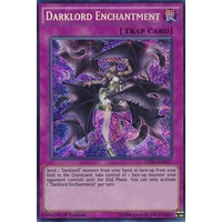 Yugioh DESO-EN037 Darklord Enchantment Secret Rare 1st Edition