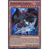 Yugioh DESO-EN041 Darklord Zerato Super Rare 1st Edition