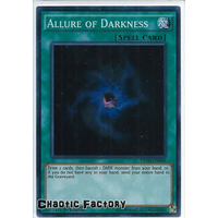 Yugioh DESO-EN044 Allure of Darkness Super Rare 1st Edition NM