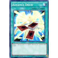 Yugioh DESO-EN056 Advance Draw Super Rare 1st Edition NM