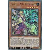 DIFO-EN022 Noh-P.U.N.K. Deer Note Ultra Rare 1st Edition NM