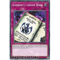 DIFO-EN078 Ichiroku's Ledger Book Common 1st Edition NM