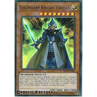 DLCS-EN002 Legendary Knight Critias BLUE Ultra Rare 1st Edition NM