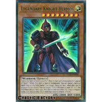 DLCS-EN003 Legendary Knight Hermos GREEN Ultra Rare 1st Edition NM