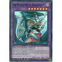 DLCS-EN006 Dark Magician Girl the Dragon Knight ALTERNATE ART PURPLE Ultra Rare 1st Edition NM