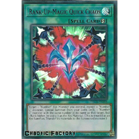 DLCS-EN044 Rank-Up-Magic Quick Chaos BLUE Ultra Rare 1st Edition NM