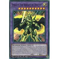 DLCS-EN054 Timaeus the Knight of Destiny PURPLE Ultra Rare 1st Edition NM