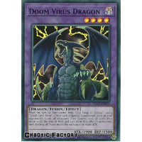 DLCS-EN055 Doom Virus Dragon BLUE Ultra Rare 1st Edition NM