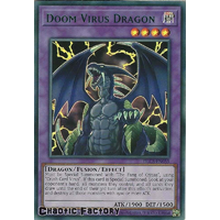 DLCS-EN055 Doom Virus Dragon GREEN Ultra Rare 1st Edition NM