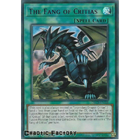 DLCS-EN058 The Fang of Critias BLUE Ultra Rare 1st Edition NM