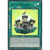 DLCS-EN074 Toon Kingdom GREEN Ultra Rare 1st Edition NM