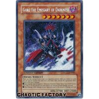 DLG1-EN000 Gorz The Emissary Of Darkness Secret Rare LIMITED EDITION NM