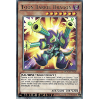 Yugioh toon Barrel Dragon - DOCS-EN038 - Rare - UNL Edition 