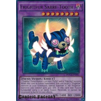 YUGIOH Frightfur Sabre-Tooth DOCS-EN043 - Ultra Rare  Unlimited Edition NM