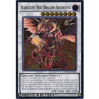 Ultimate Rare - Scarlight Red Dragon Archfiend - DOCS-EN046 Unlimited Edition NM