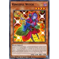 DOOD-EN004 Vengeful Witch Super Rare 1st Edition NM