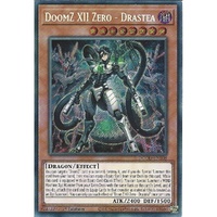 DOOD-EN008 DoomZ XII Zero - Drastea Secret Rare 1st Edition NM