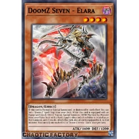 DOOD-EN010 DoomZ VII Seven - Elara Super Rare 1st Edition NM