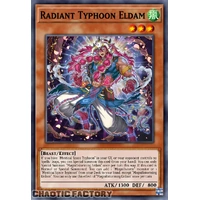 DOOD-EN013 Radiant Typhoon Eldam Super Rare 1st Edition NM