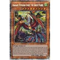 DOOD-EN017 Radiant Typhoon Fonix, the Great Flame Starlight Rare 1st Edition NM