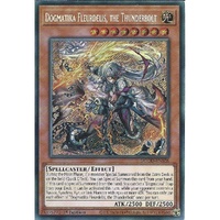 DOOD-EN026 Dogmatika Fleurdelis, the Thunderbolt Secret Rare 1st Edition NM