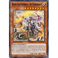 DOOD-EN026 Dogmatika Fleurdelis, the Thunderbolt Secret Rare 1st Edition NM