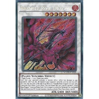 DOOD-EN039 Bramble Rose Dragon Secret Rare 1st Edition NM