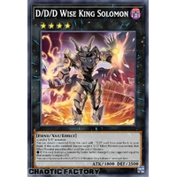 DOOD-EN043 D/D/D Wise King Solomon Super Rare 1st Edition NM