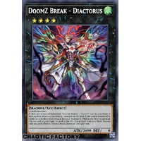 DOOD-EN046 DoomZ Break - Diactorus Super Rare 1st Edition NM