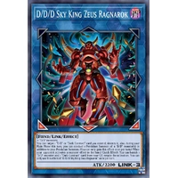 DOOD-EN049 D/D/D Sky King Zeus Ragnarok Secret Rare 1st Edition NM