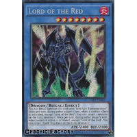 Lord of the Red - DRL2-EN016 - Secret Rare 1st Edition NM