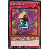 Toon Mask - DRL2-EN028 - Secret Rare 1st Edition NM