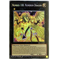Number 100: Numeron Dragon - DRL3-EN021 - Secret Rare 1st Edition NM