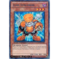 Yugioh DT03-EN003 Junk Synchron Duel Terminal Rare Parallel Rare 1st Edition NM