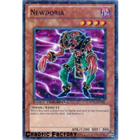 Yugioh DT03-EN005 Newdoria Duel Terminal Normal Parallel Rare 1st Edition NM
