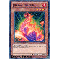 Yugioh DT03-EN015 Jurrac Brachis Duel Terminal Normal Parallel Rare 1st Edition NM