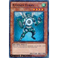 Yugioh DT03-EN021 R-Genex Turbo Duel Terminal Normal Parallel Rare 1st Edition NM